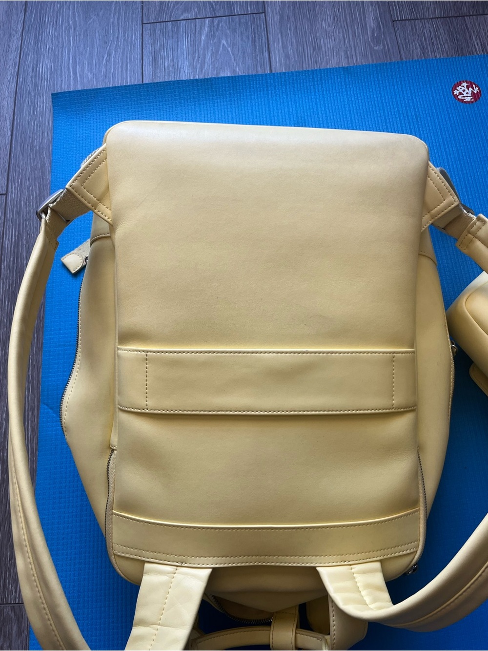 Monos Yellow Backpack with Accessory Pouch - Picture 4 of 4